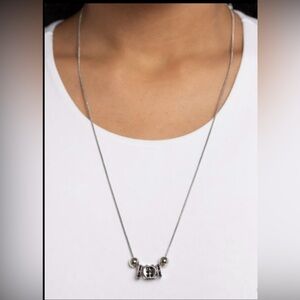 Paparazzi Rolling The Dice Necklace With Earrings